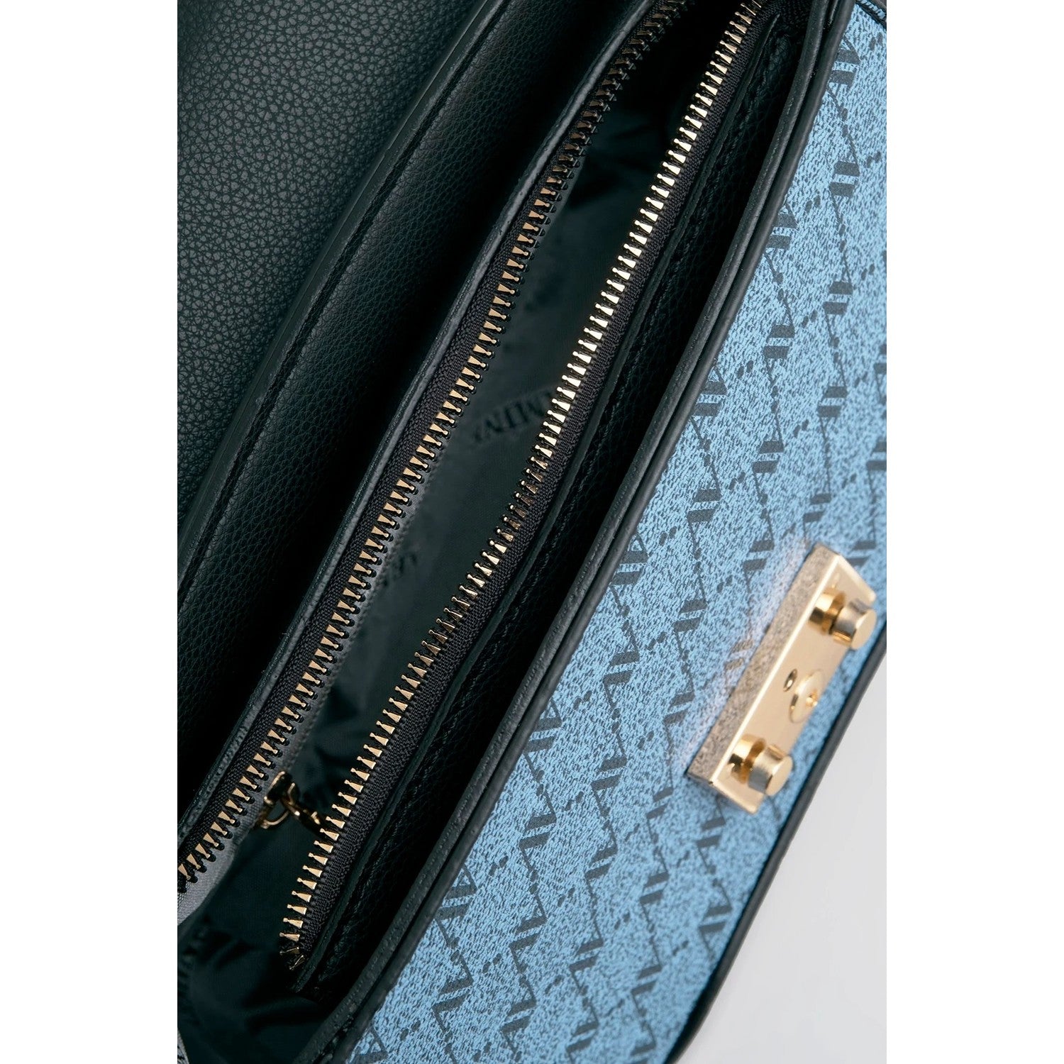 Armine Polka Dot Bag Blue Stylish Women's Bag - MALLTURK