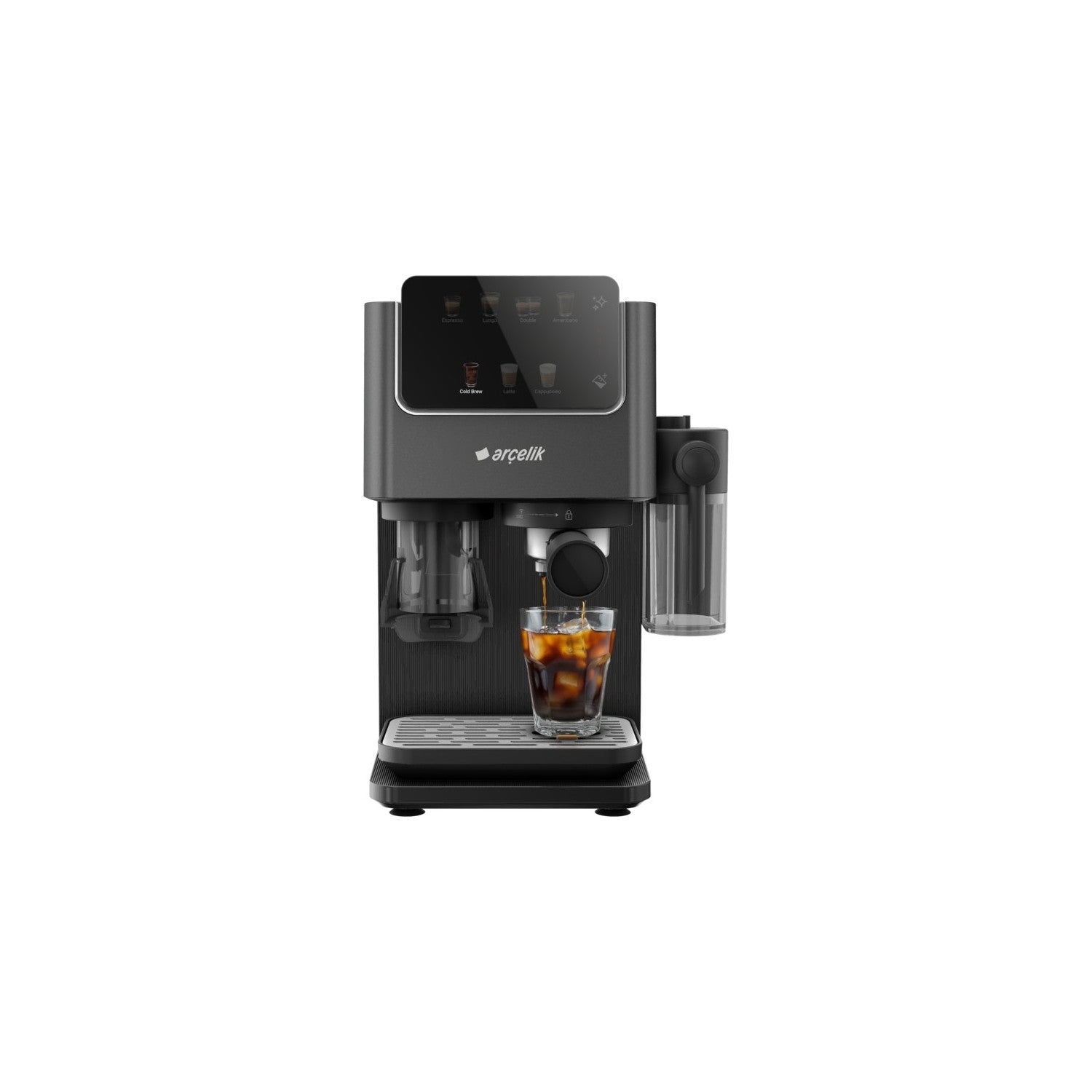 Arcelik EM 8550 Imperium Barista Semi-Automatic Espresso Machine - MALLTURK