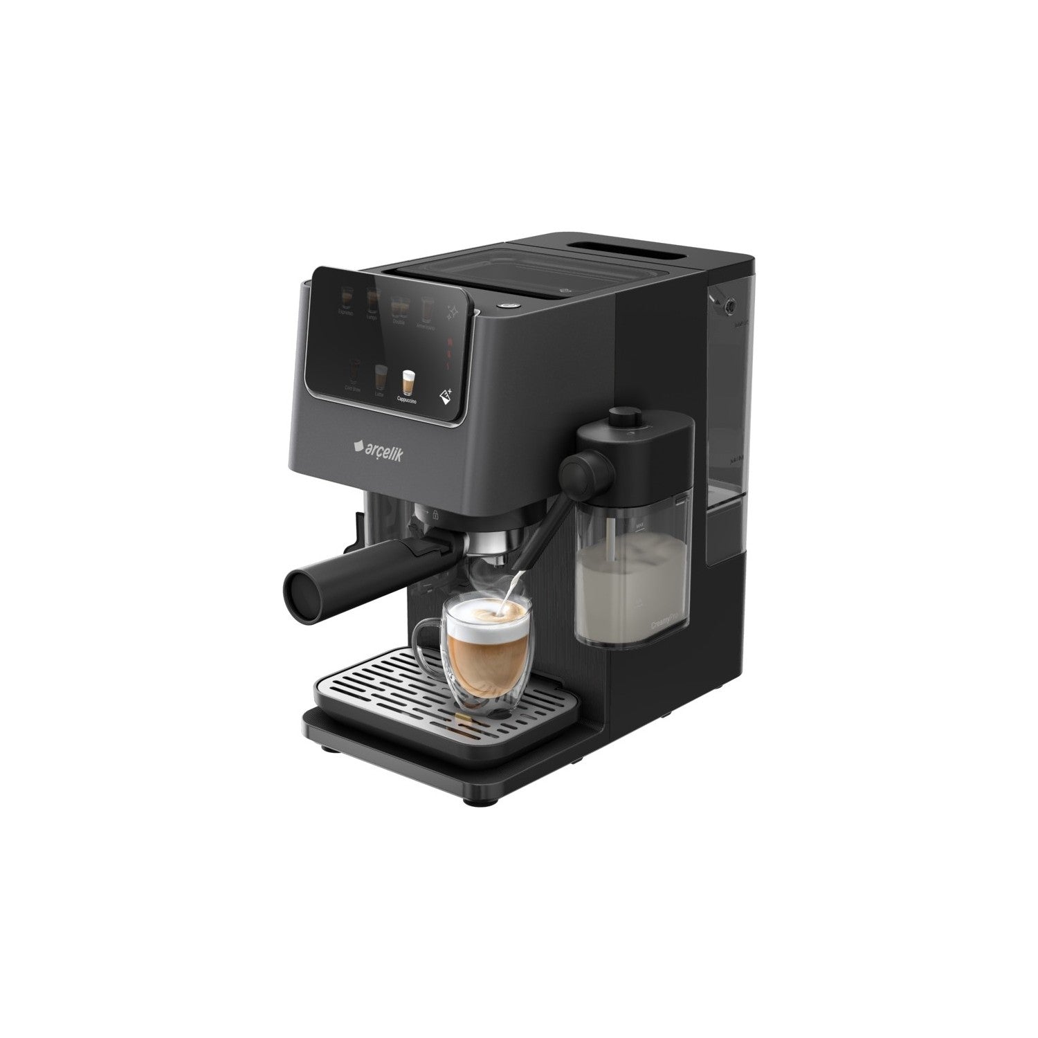 Arcelik EM 8550 Imperium Barista Semi-Automatic Espresso Machine - MALLTURK