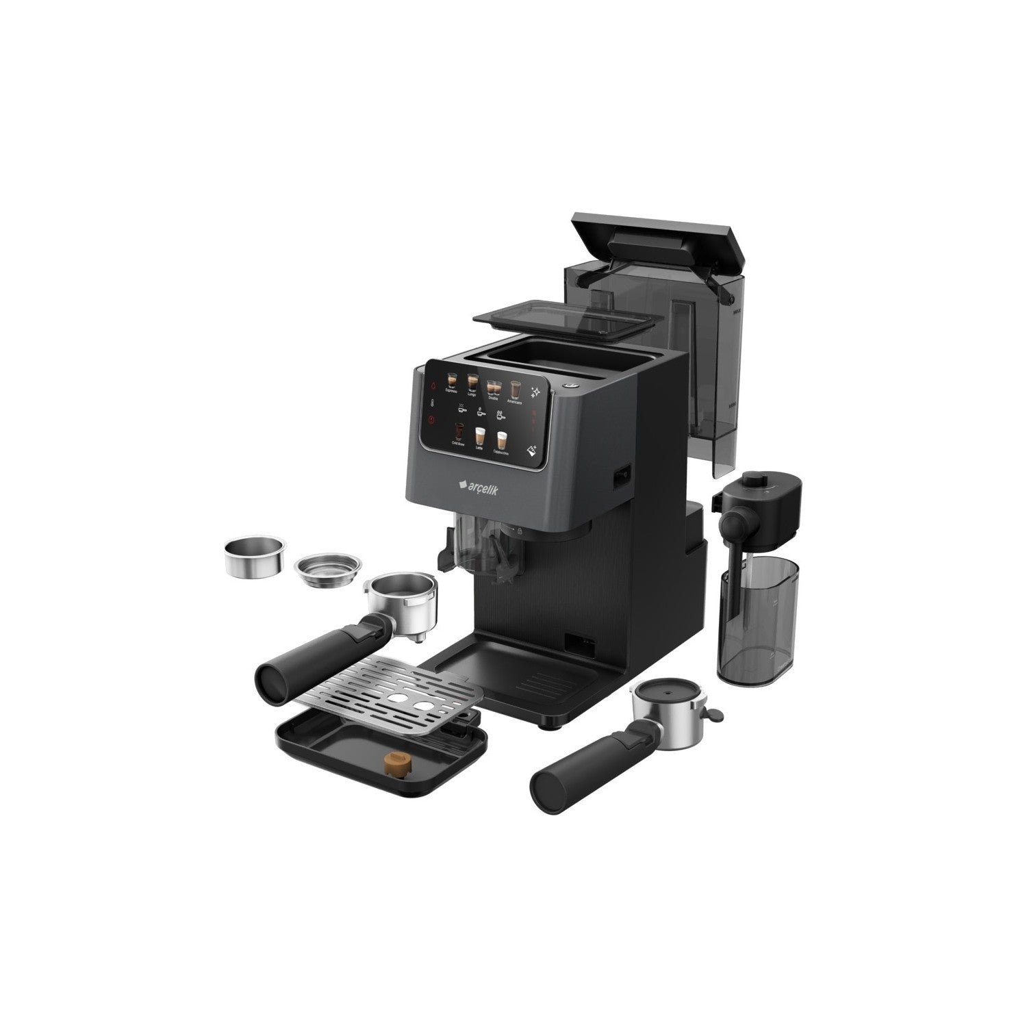 Arcelik EM 8550 Imperium Barista Semi-Automatic Espresso Machine - MALLTURK