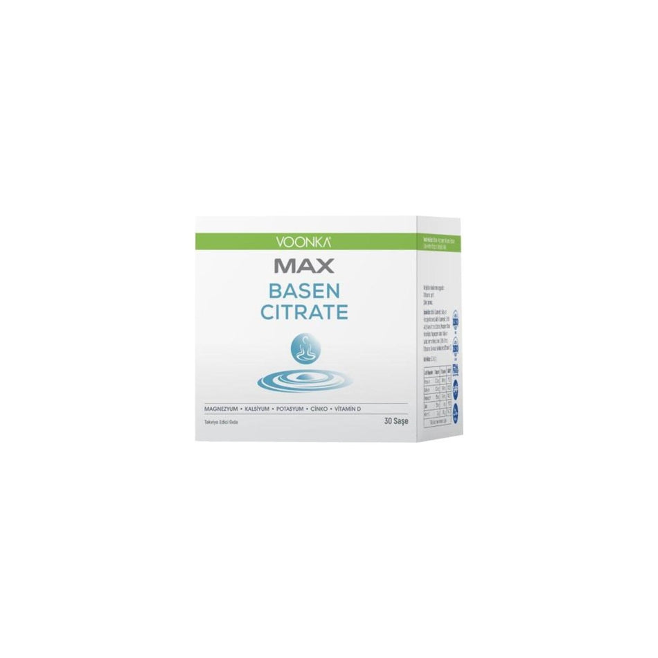 Voonka Max Basen Citrate 30 Sachets - MALLTURK