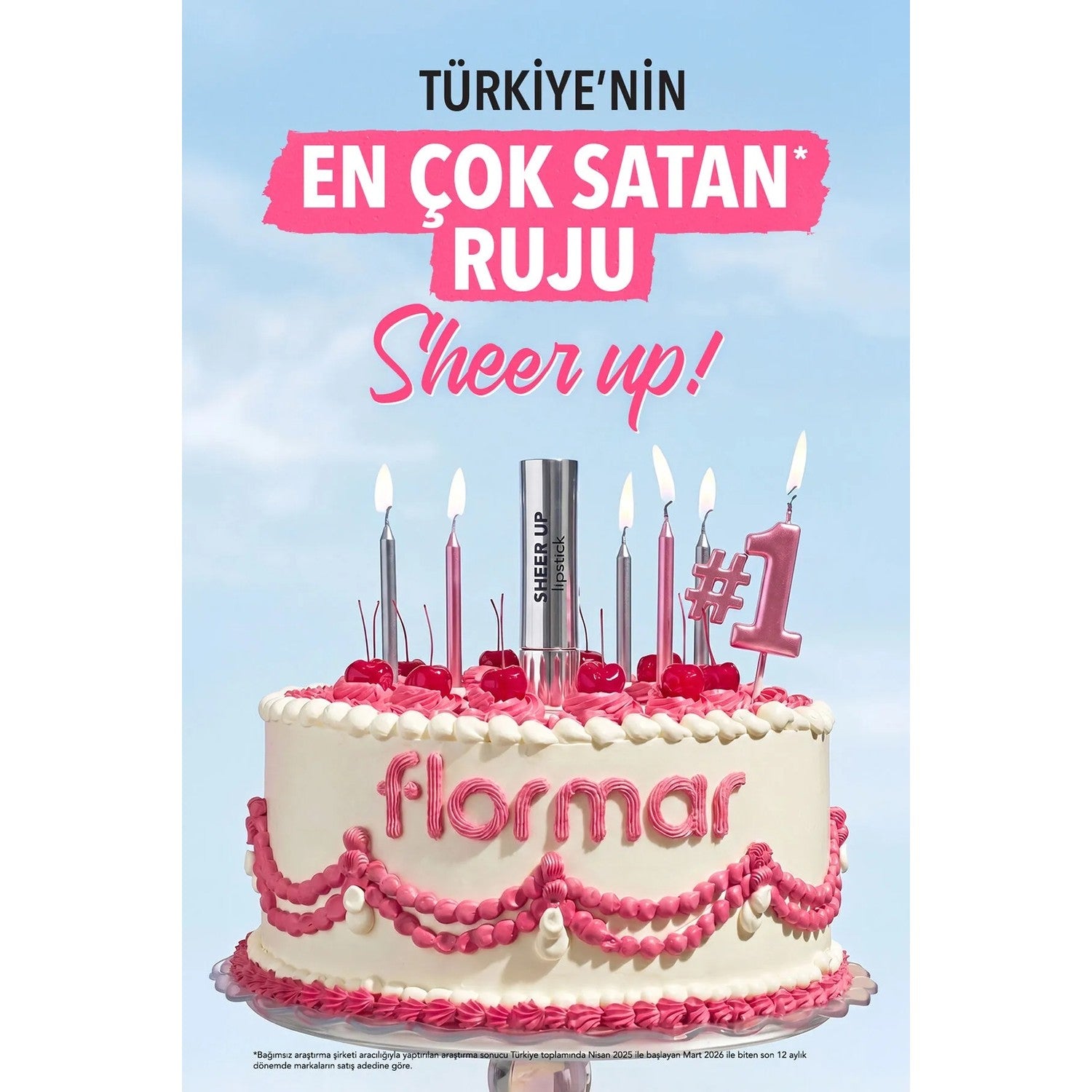 Flormar Sheer Up Lipstick - MALLTURK