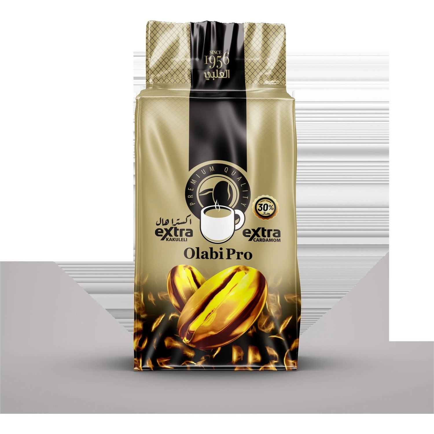 OlabiPro Cardamom Flavored Turkish Coffee 500 g - MALLTURK