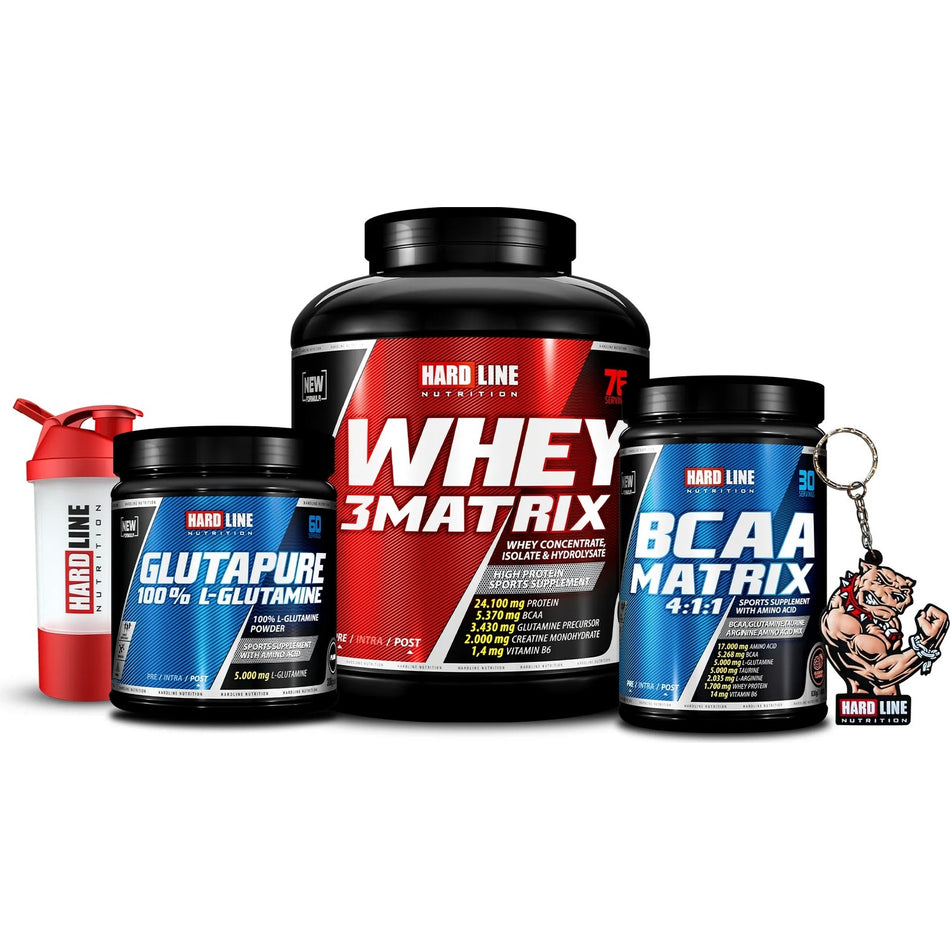 Hardline Nutrition Muscle 2 Combination - Mora e limone