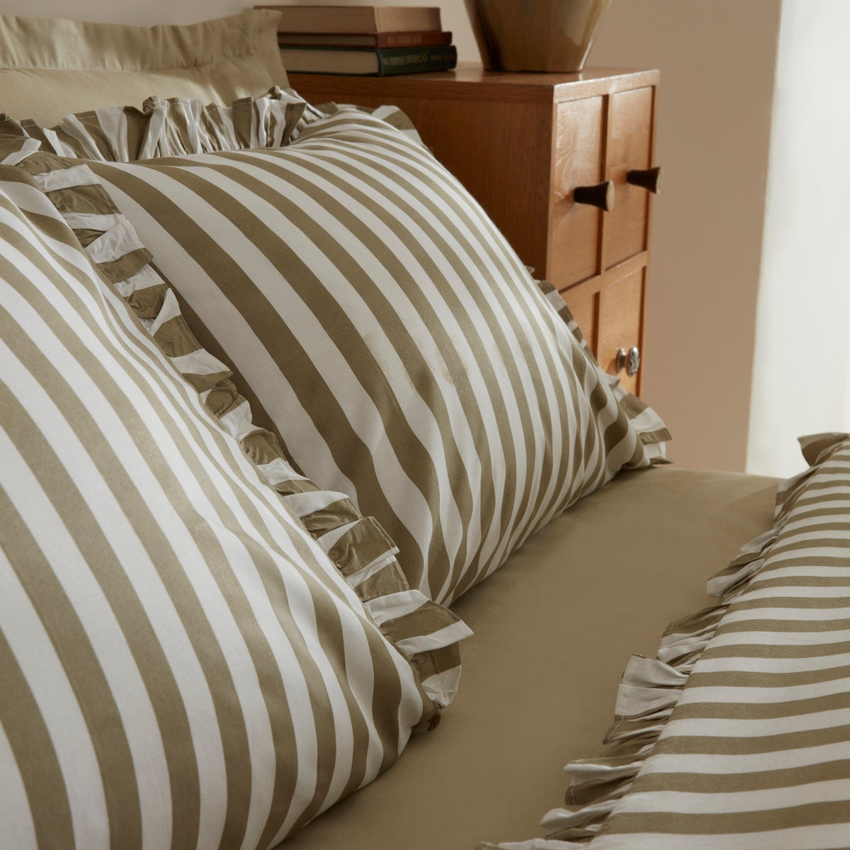 Karaca Home Ripple Single Duvet Cover Set Green - MALLTURK