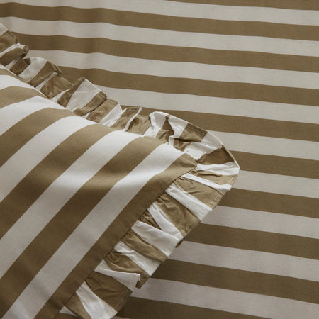 Karaca Home Ripple Single Duvet Cover Set Green - MALLTURK