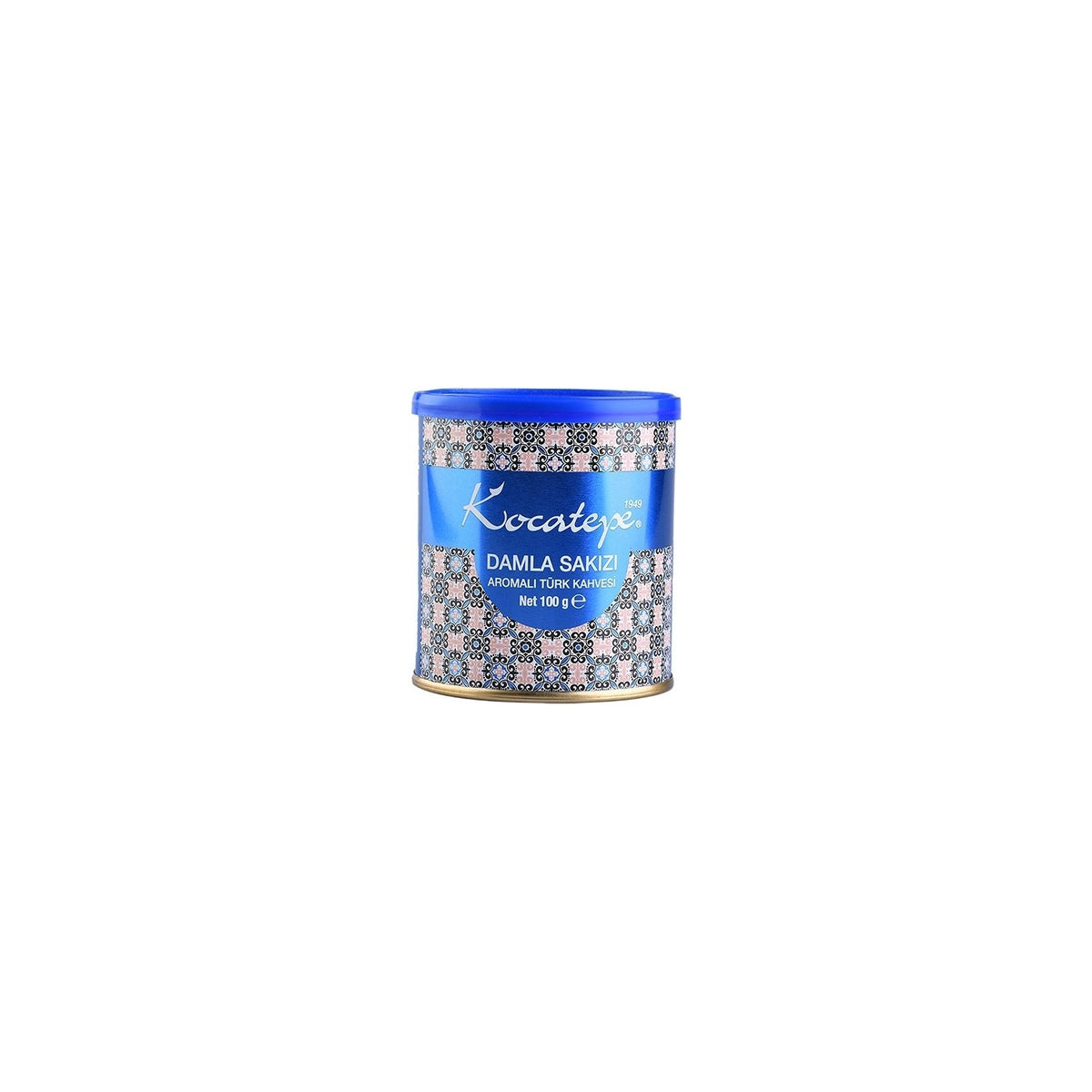 Kocatepe Coffee - Kocatepe 100 gr Mastic Flavored Turkish Coffee in a Tin Can - Made in Turkiye - Smooth and Delicious Aroma - MALLTURK