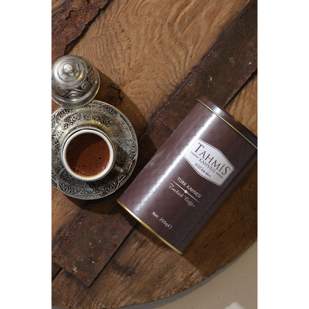 Tahmis 250 gr Tin Can Tahmis Coffee Turkish Coffee Traditional Flavor Since 1635 - MALLTURK