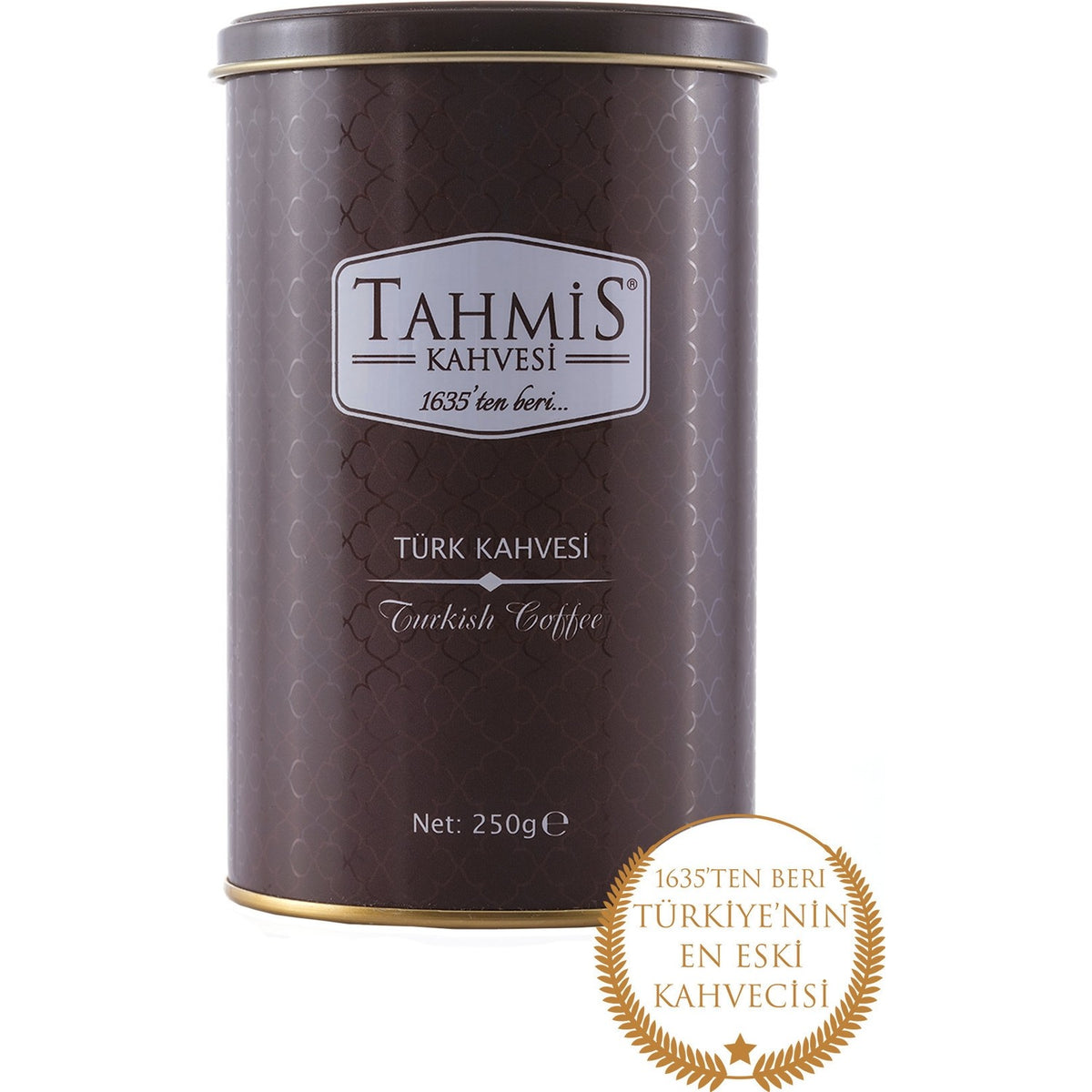 Tahmis 250 gr Tin Can Tahmis Coffee Turkish Coffee Traditional Flavor Since 1635 - MALLTURK