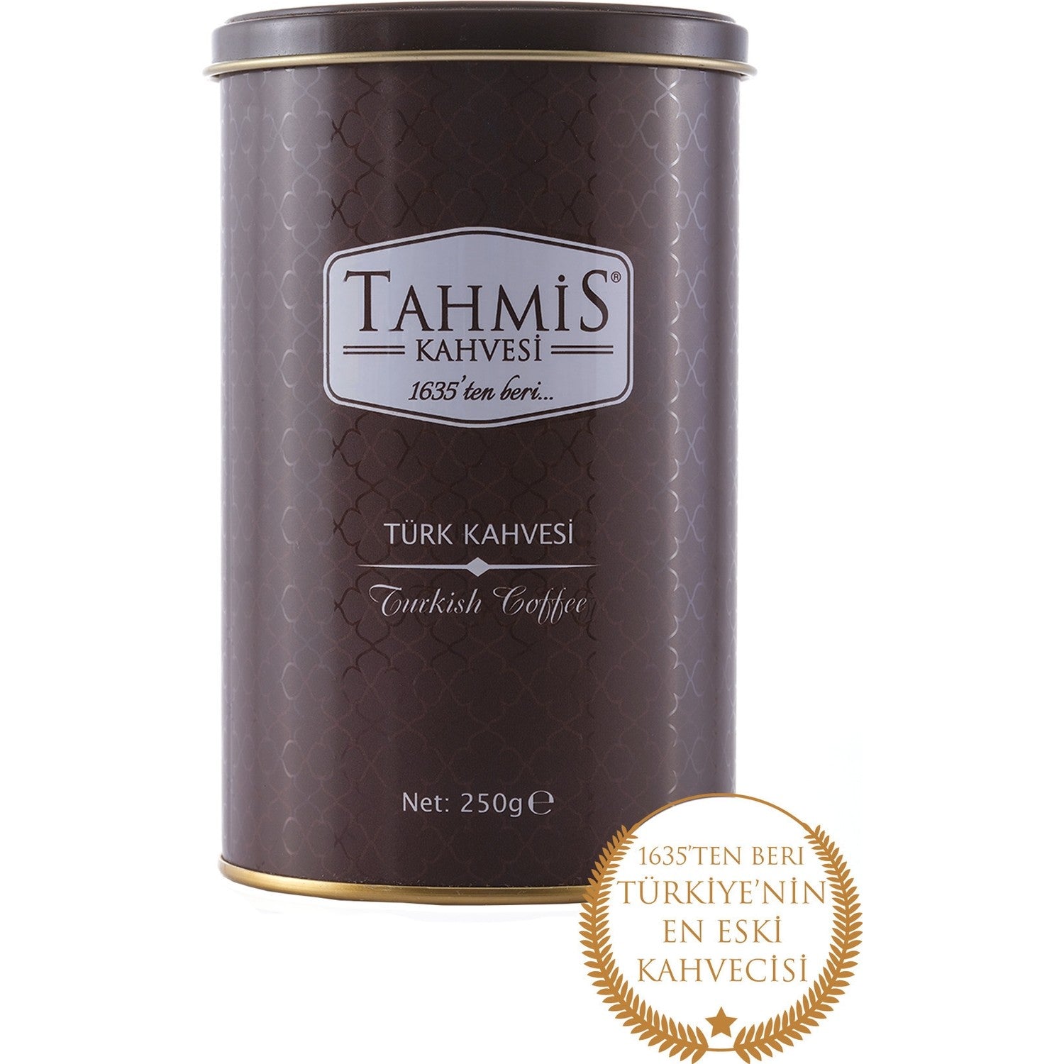 Tahmis 250 gr Tin Can Tahmis Coffee Turkish Coffee Traditional Flavor Since 1635 - MALLTURK