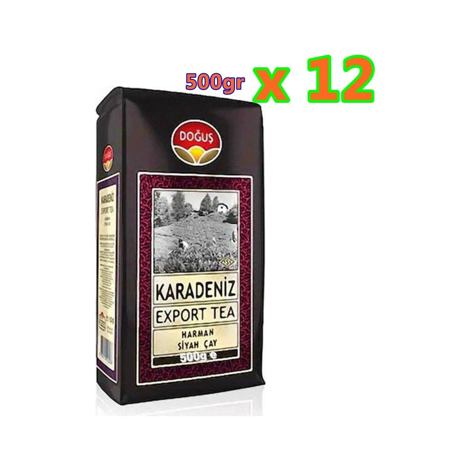 Dogus Karadeniz Export tea 5 kg black tea 500 g 10 pack quality Rize Menseli