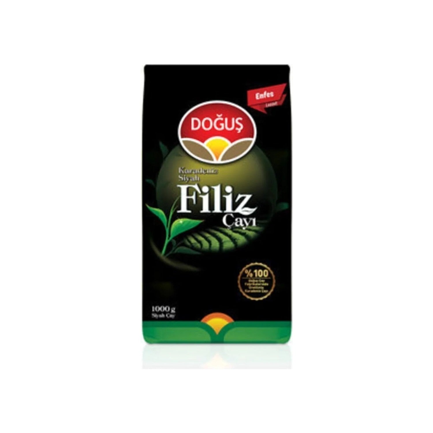 Dogus Karadeniz Siyah sprout tea 1000 g x 6 pieces = 6 kg ( 2800-3000 Demlik ) - MALLTURK