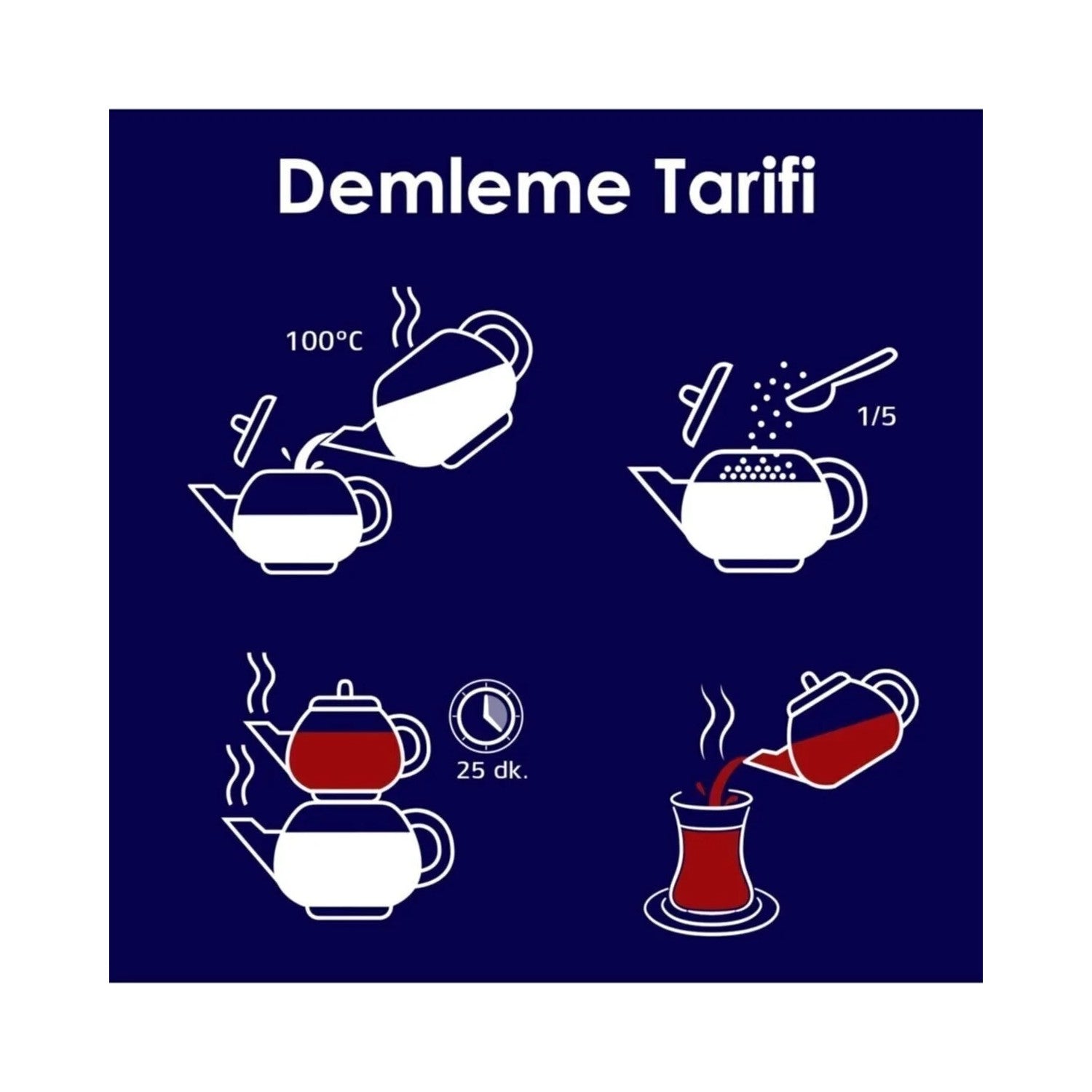 Dogus Karadeniz Siyah sprout tea 1000 g x 6 pieces = 6 kg ( 2800-3000 Demlik ) - MALLTURK