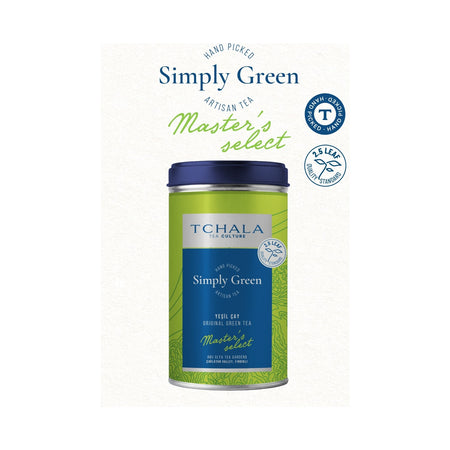 Tchala Tea Simply Green Master's Select green tea 75 g - MALLTURK