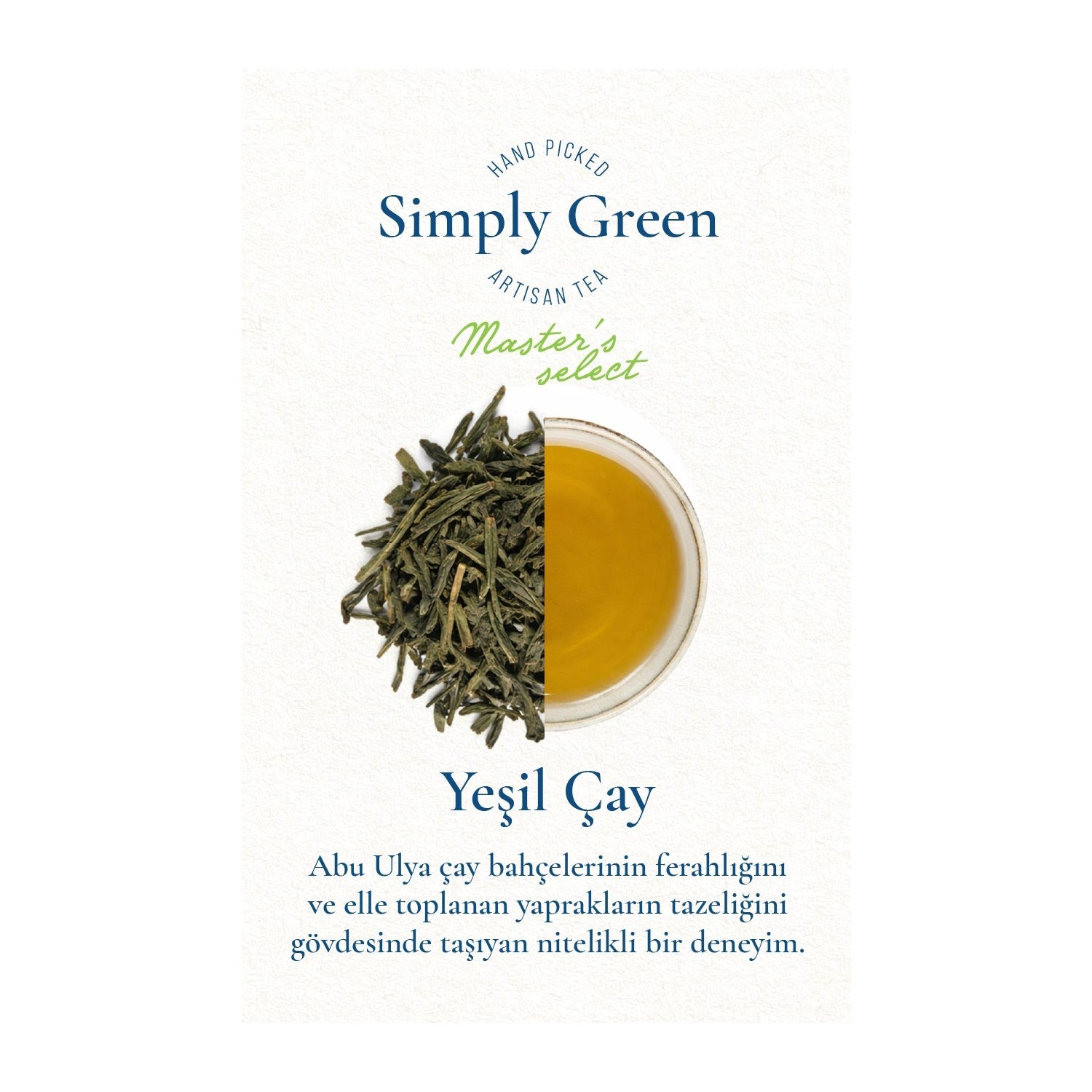 Tchala Tea Simply Green Master's Select green tea 75 g - MALLTURK