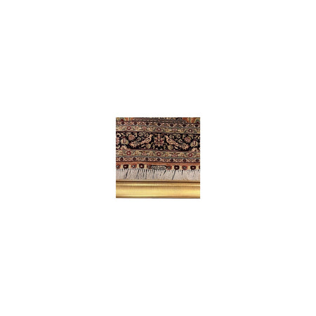 Burak Hali Hand-Woven Saf Silk Rug Collectible Tablo 78X123 Tree of Life Pattern %100 Has Silk Kiremit - MALLTURK