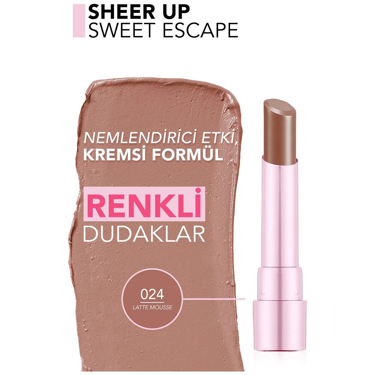Flormar Sheer Up Lipstick - MALLTURK