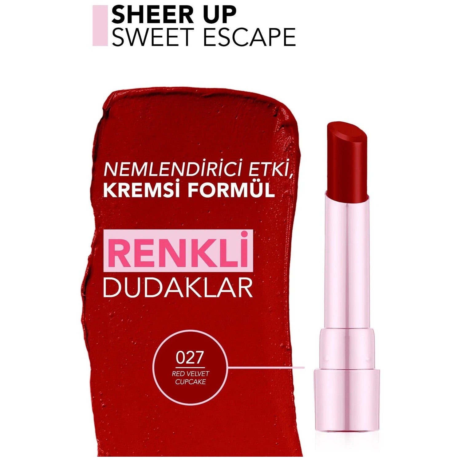 Flormar Sheer Up Lipstick - MALLTURK