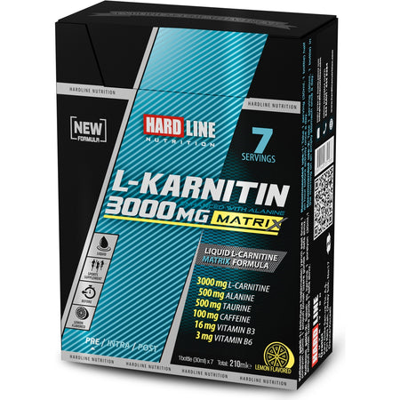 Hardline Nutrition L-Carnitine Matrix 3000 Mg - MALLTURK