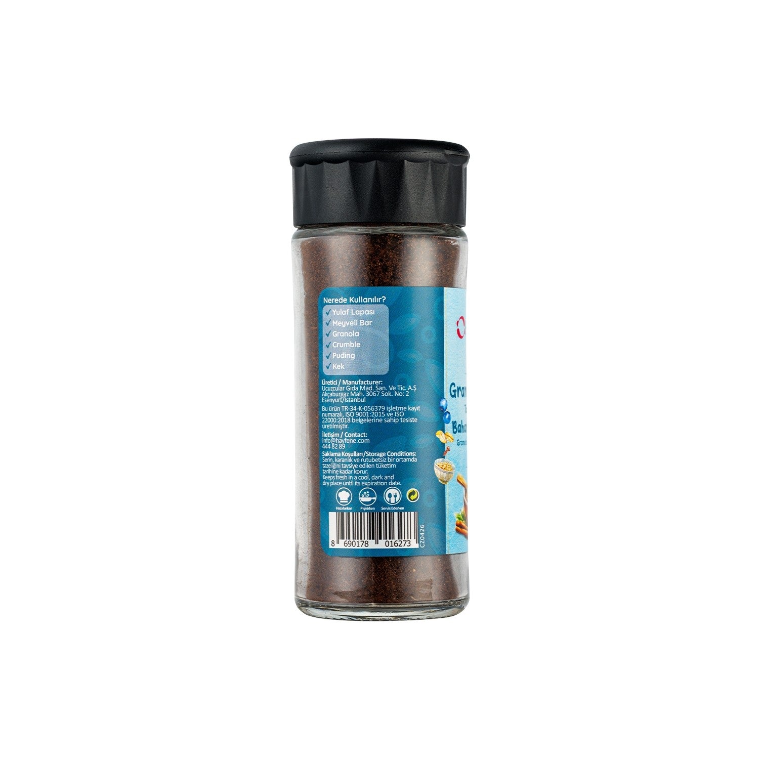 Hayfene Granola and Oat Spice Blend