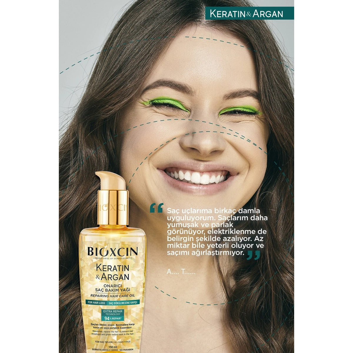 Bioxcin Keratin and Argan Hair Care Set