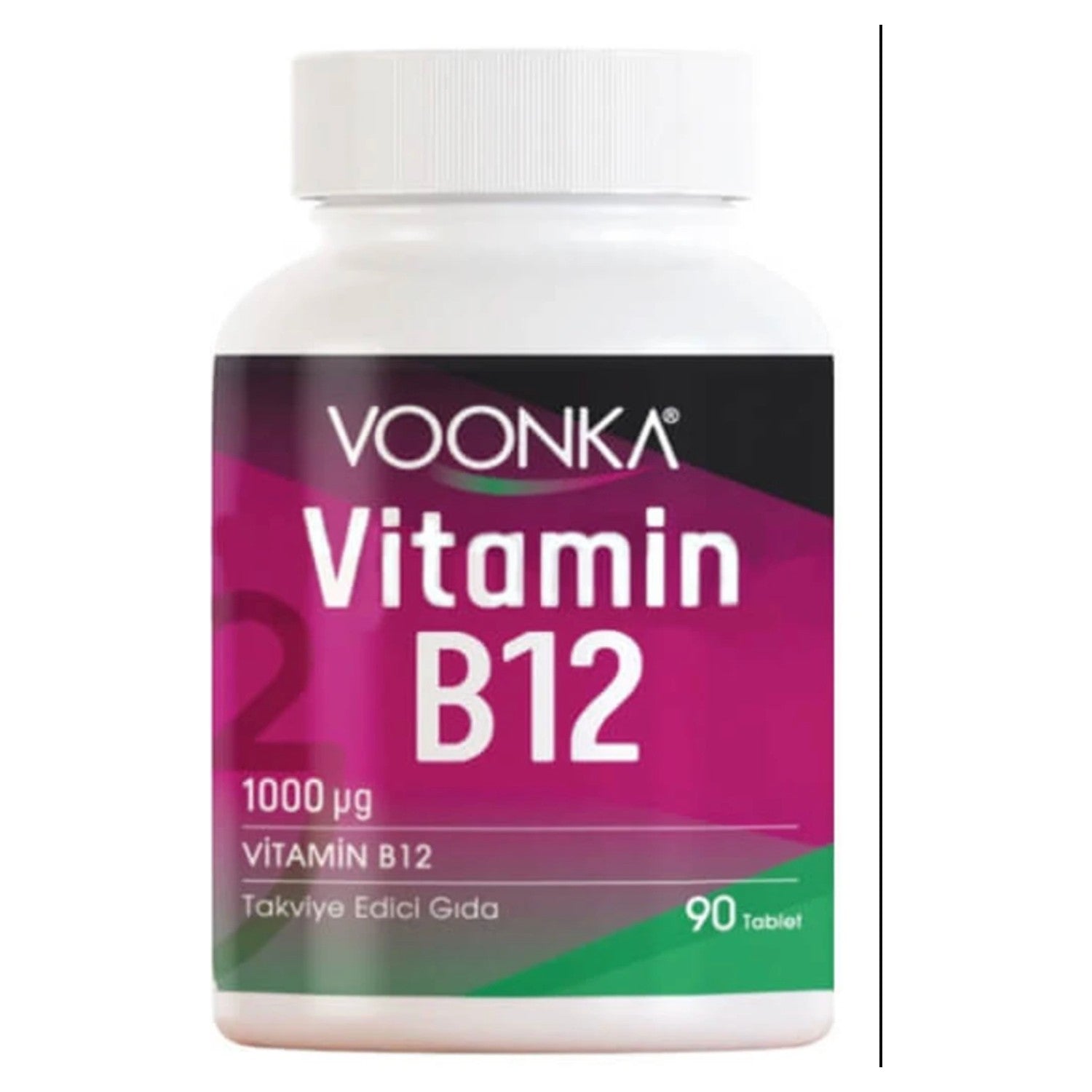 Voonka 90 Tablets Vitamin B12 - MALLTURK