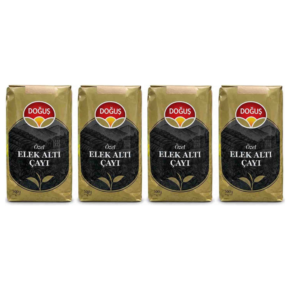 Dogus tea Dogus Ozel Elek Alti black tea 4 x 500 g Avantaj Paketi (Toplam 2 Kg) - MALLTURK
