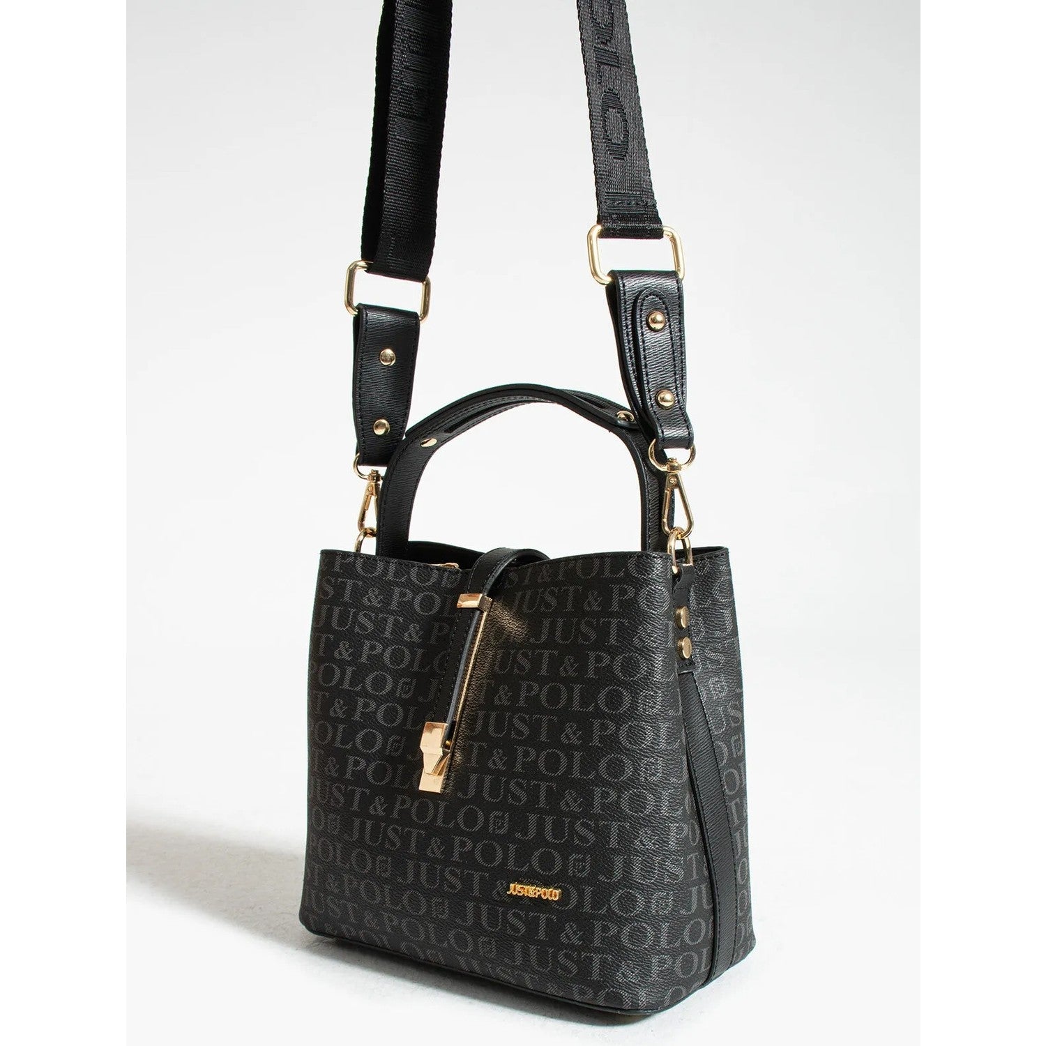 Just Polo Women's Hand and Shoulder Bag 2055A Stylish and Durable Design with Faux Leather Material. - MALLTURK