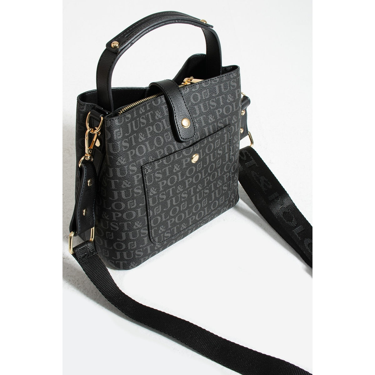 Just Polo Women's Hand and Shoulder Bag 2055A Stylish and Durable Design with Faux Leather Material. - MALLTURK