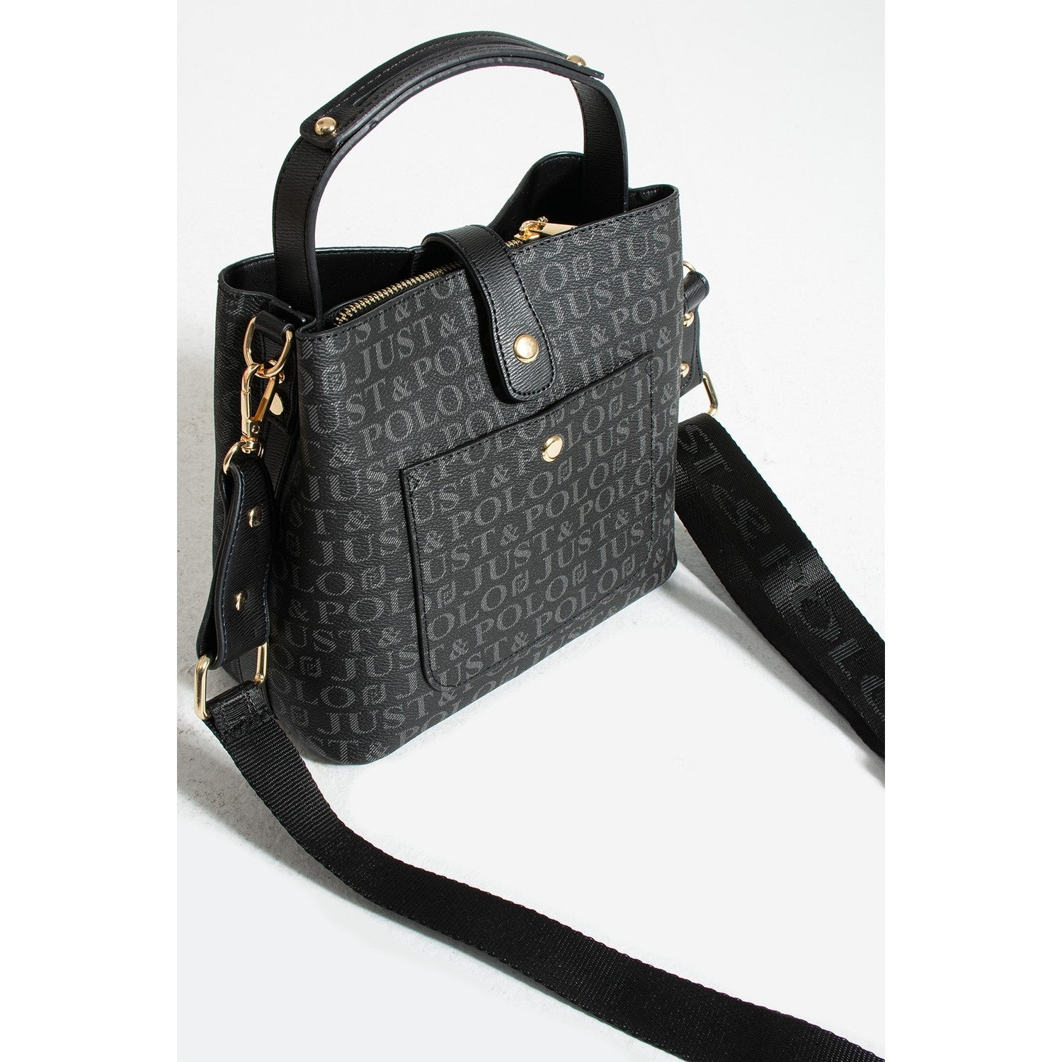 Just Polo Women's Hand and Shoulder Bag 2055A Stylish and Durable Design with Faux Leather Material. - MALLTURK