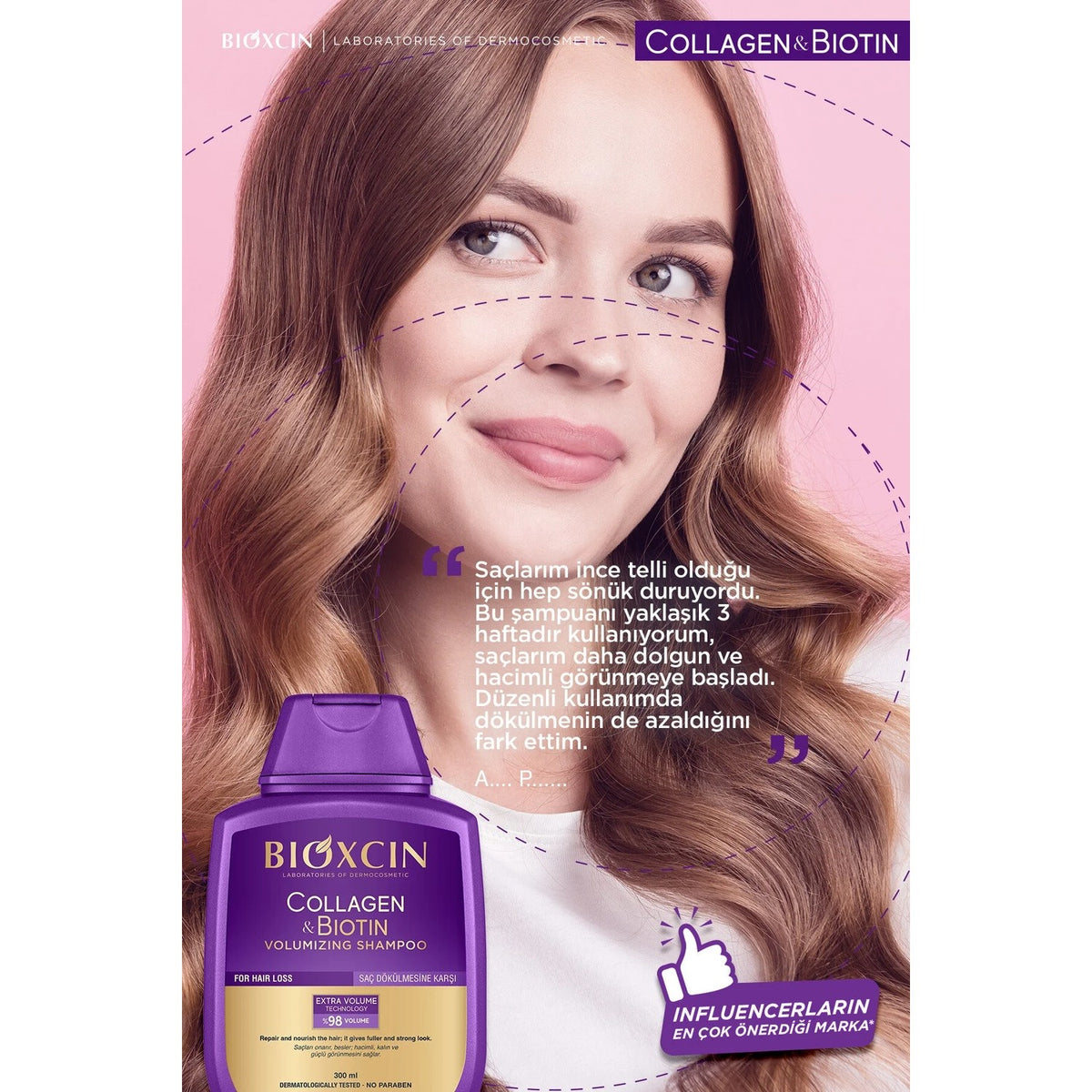 Bioxcin Collagen and Biotin Hair Care Set