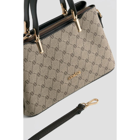 Armine Polka Dot Bag Mink Classic Women's Handbag - MALLTURK