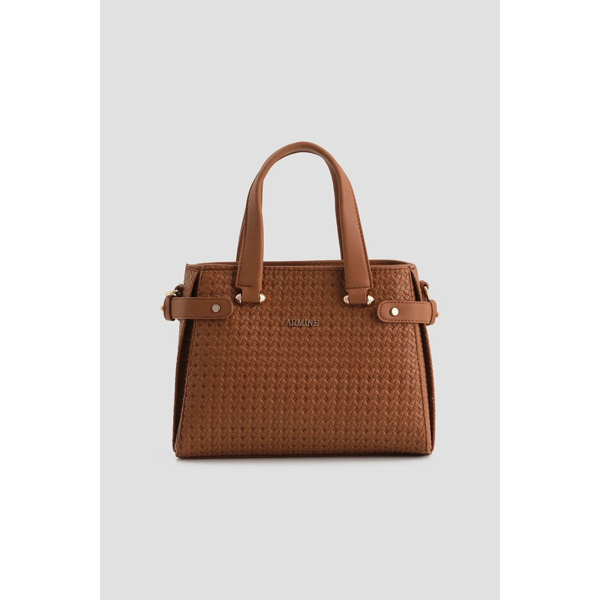 Armine Knitted Bag Tan Timeless Fashion - MALLTURK