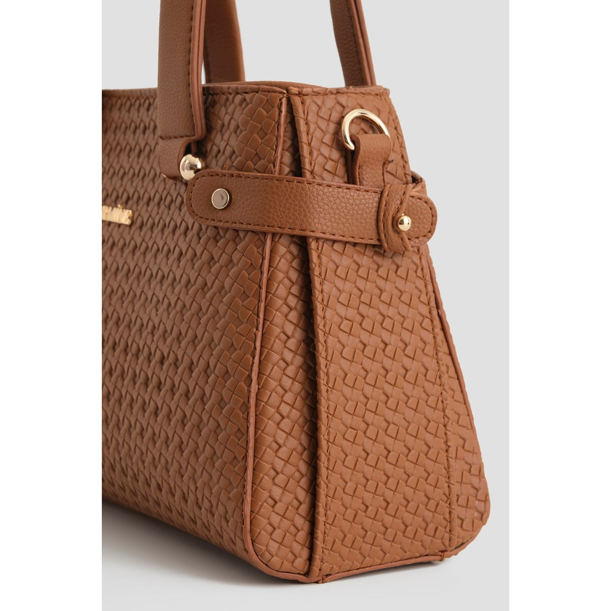 Armine Knitted Bag Tan Timeless Fashion - MALLTURK