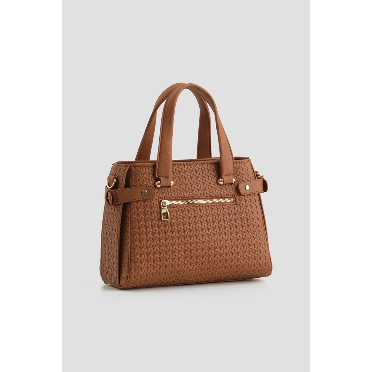 Armine Knitted Bag Tan Timeless Fashion - MALLTURK