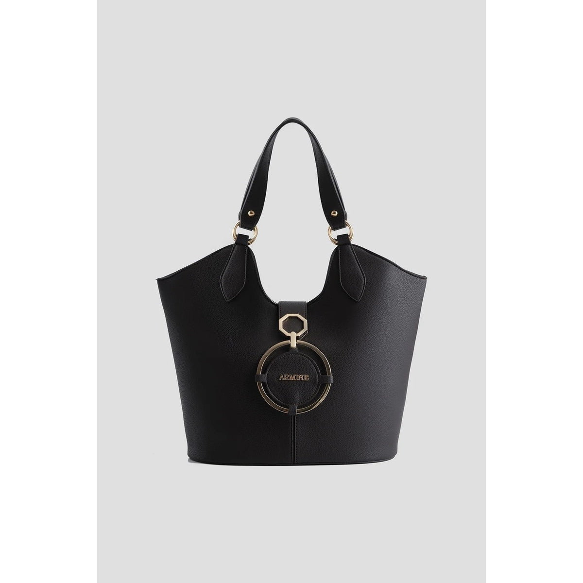 Armine Pia Bag Coffee Timeless Look - MALLTURK