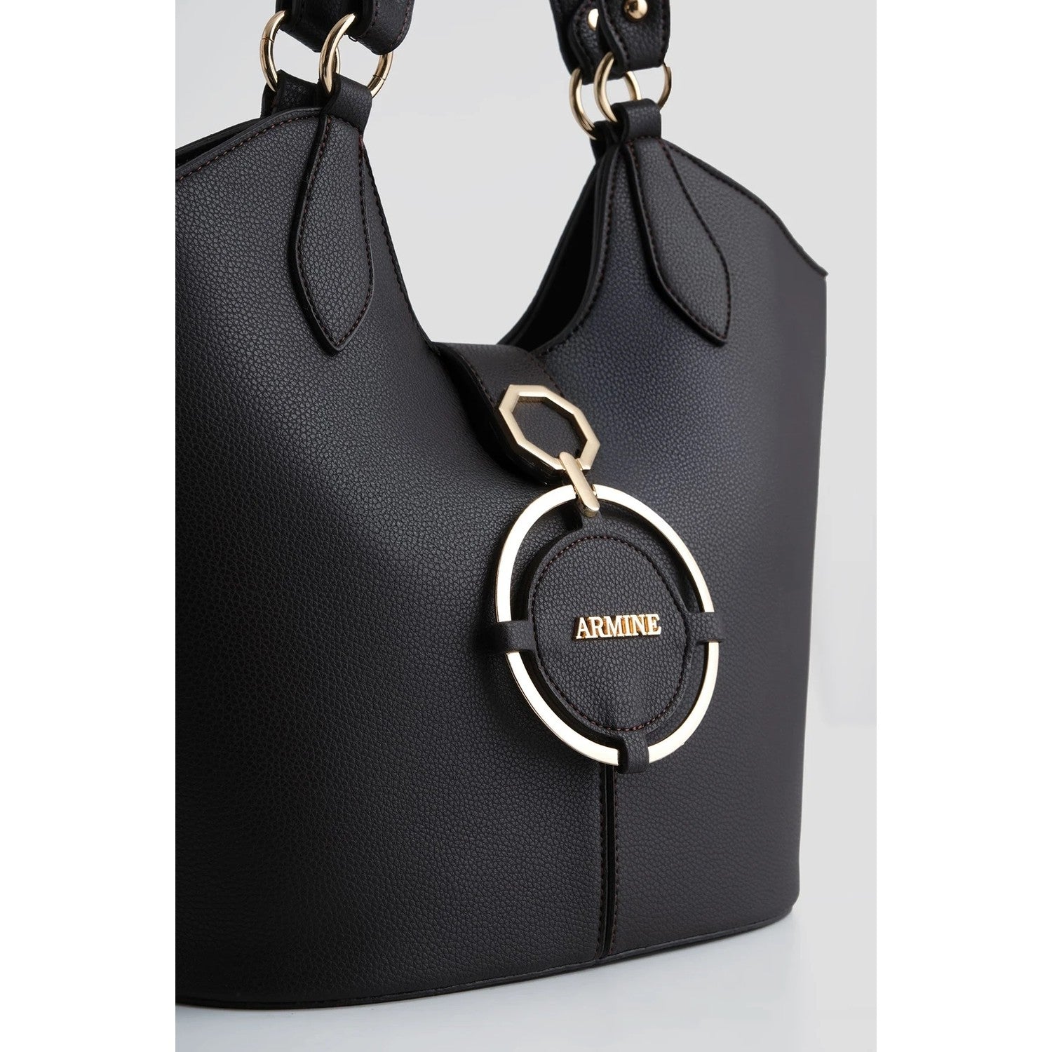 Armine Pia Bag Coffee Timeless Look - MALLTURK