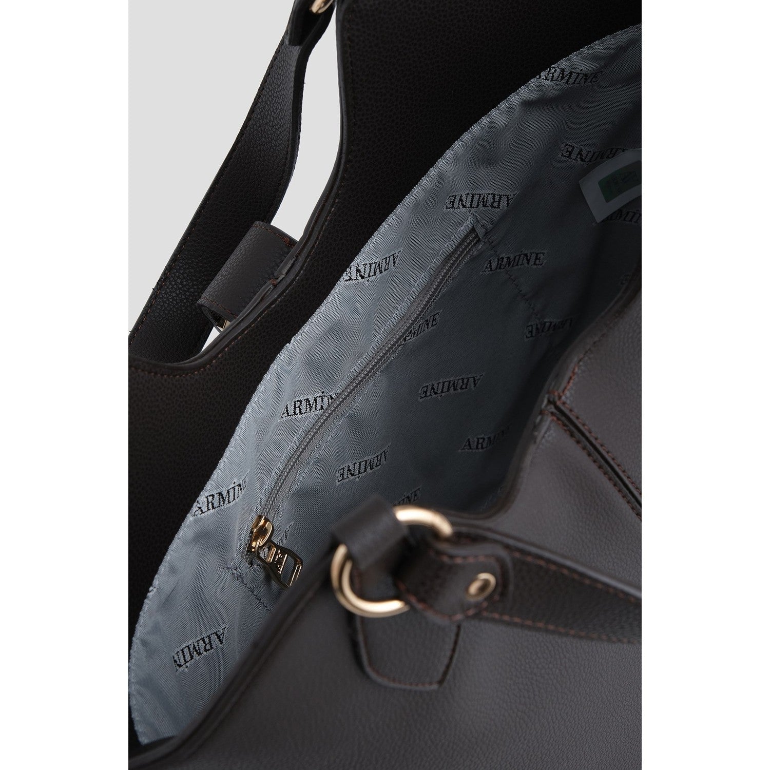 Armine Pia Bag Coffee Timeless Look - MALLTURK