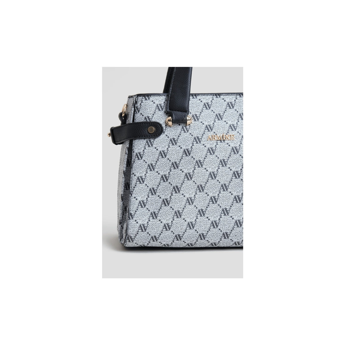 Polka Dot Bag Grey Armine - MALLTURK