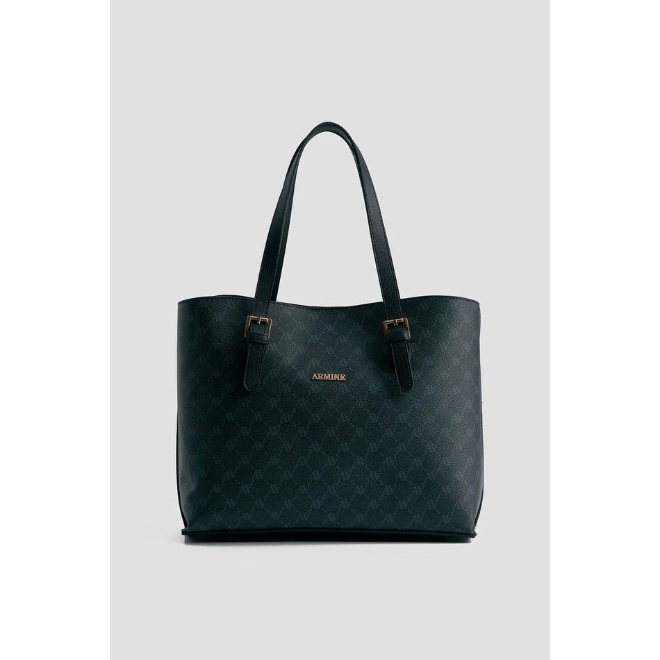 Armine Polka Dot Bag Black Fashion Collection - MALLTURK