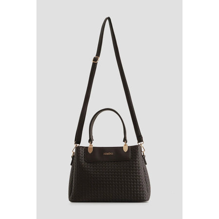 Armine Knitted Bag Coffee Elegant - MALLTURK