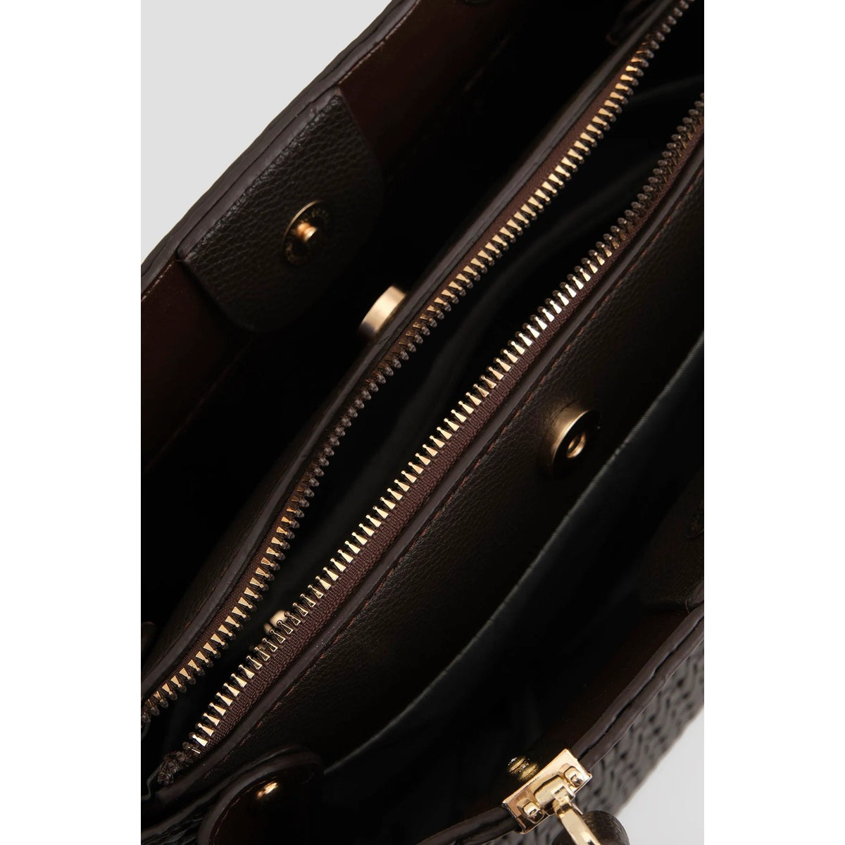 Armine Knitted Bag Coffee Elegant - MALLTURK