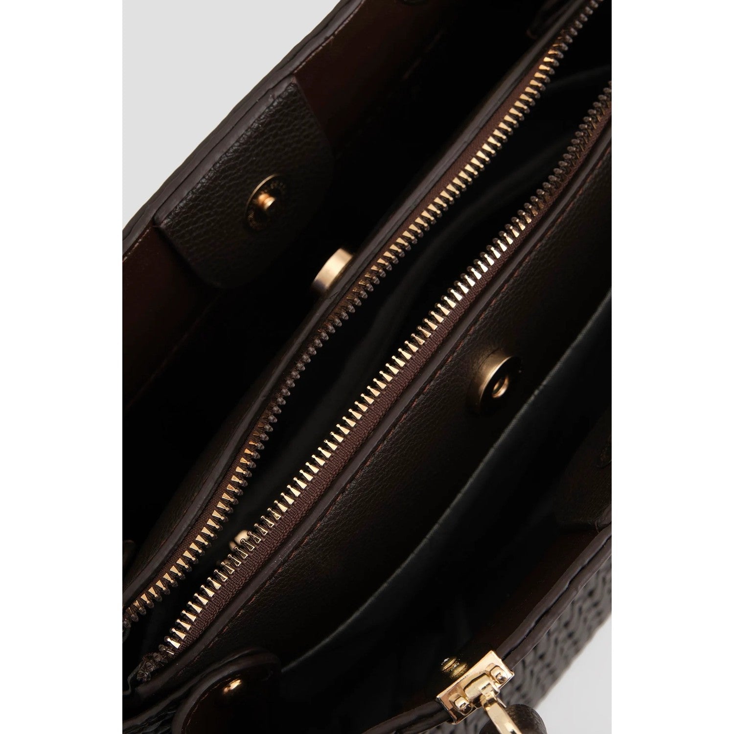 Armine Knitted Bag Coffee Elegant - MALLTURK