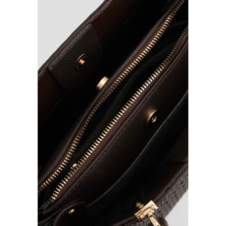 Armine Knitted Bag Coffee Elegant - MALLTURK