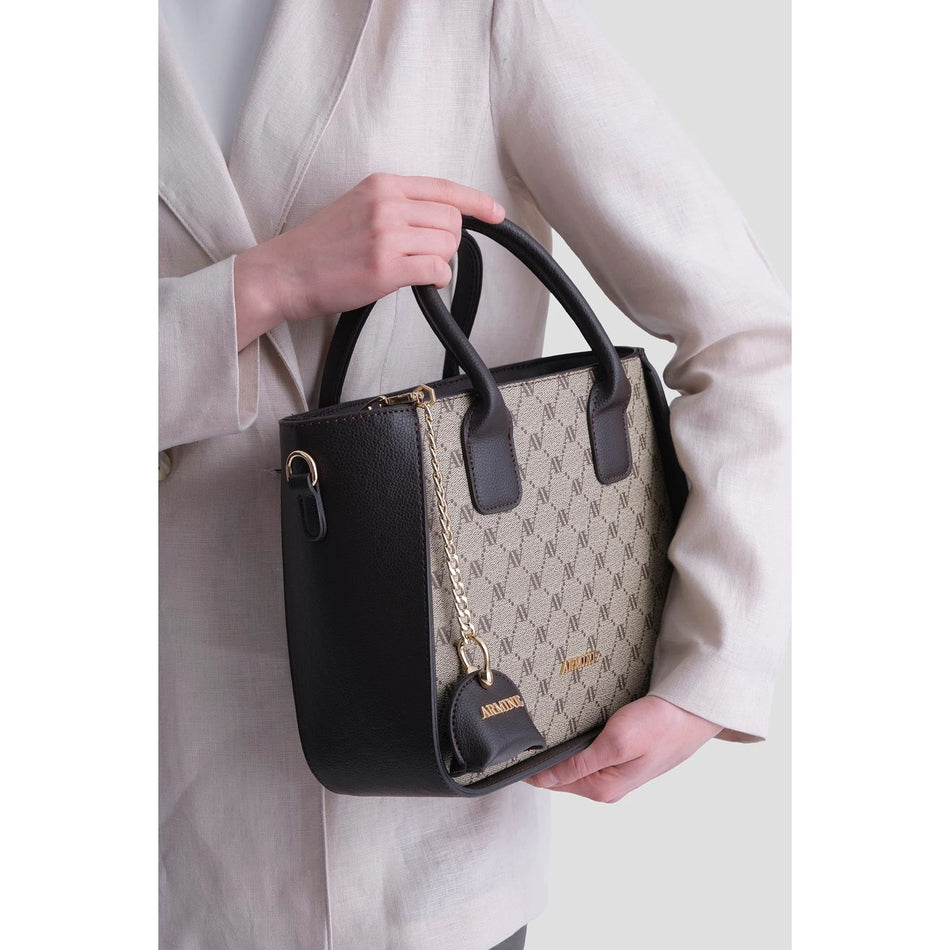 Armine Polka Dot Bag Mink Elegant - MALLTURK