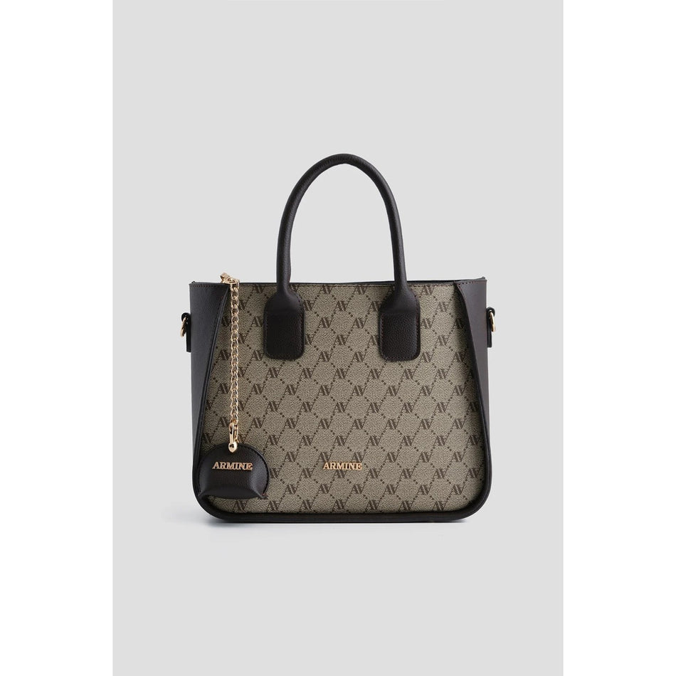 Armine Polka Dot Bag Mink Elegant - MALLTURK