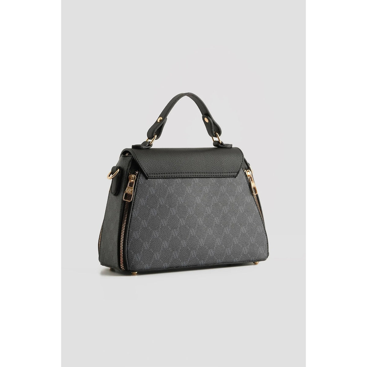 Armine Polka Dot Bag Black Chic Women's Bag - MALLTURK