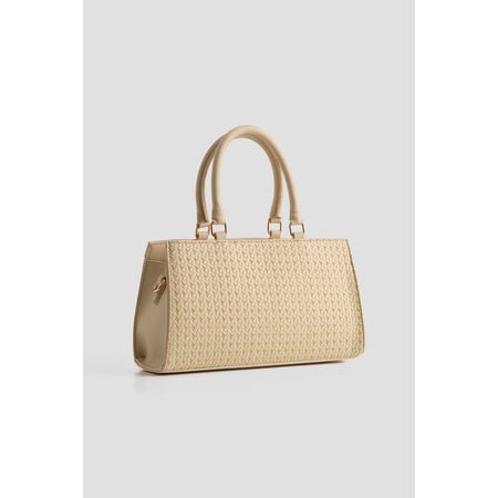 Knitted Bag Cream Armine - MALLTURK