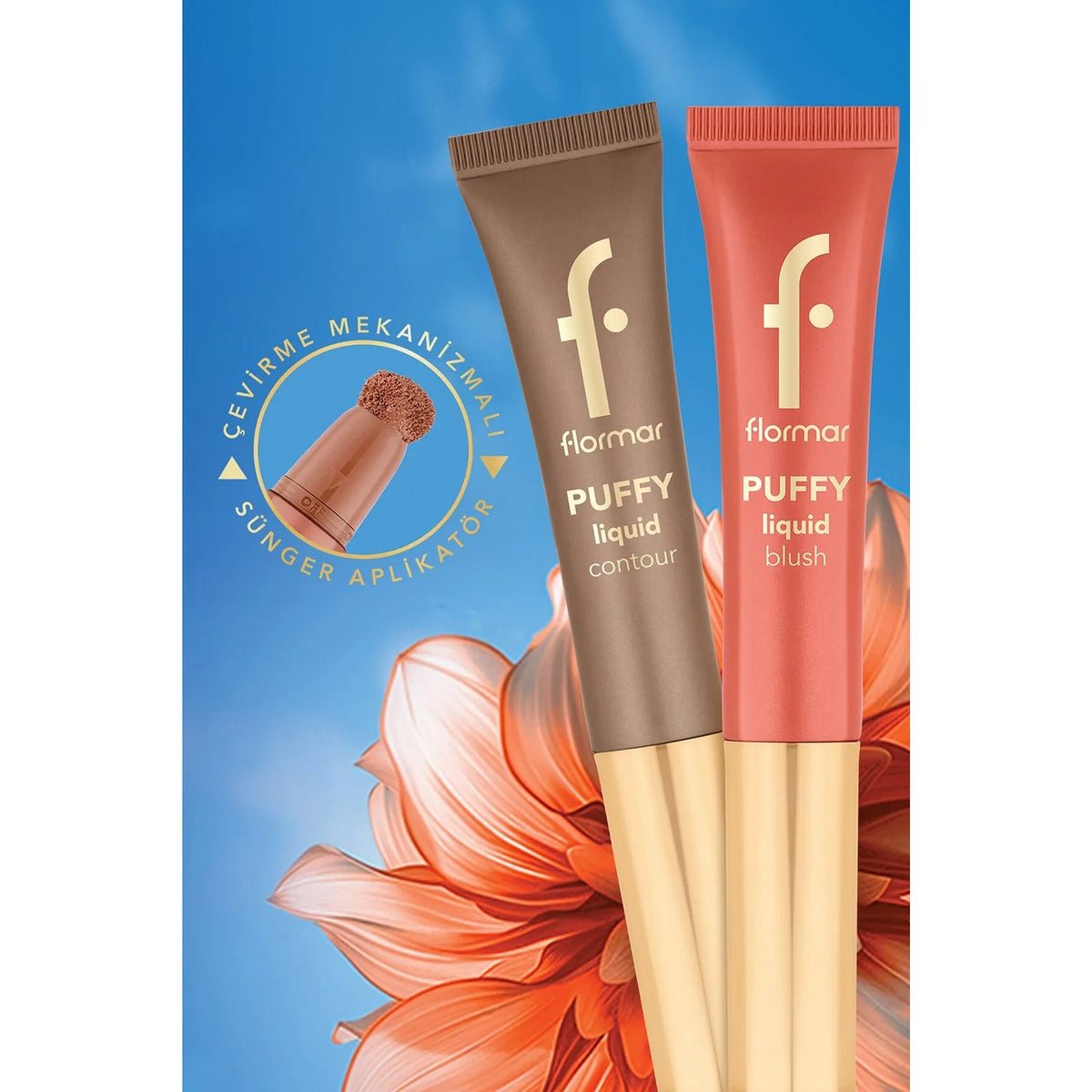 Flormar Puffy Liquid Blush