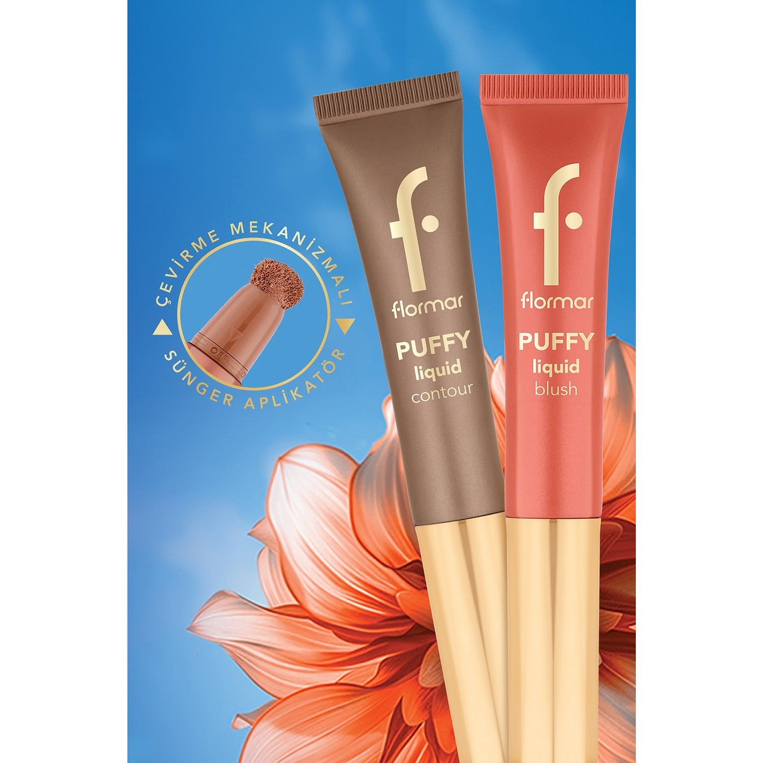 Flormar Puffy Liquid Blush